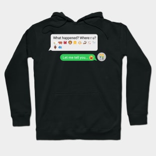 Astrological text messages: Gemini Hoodie